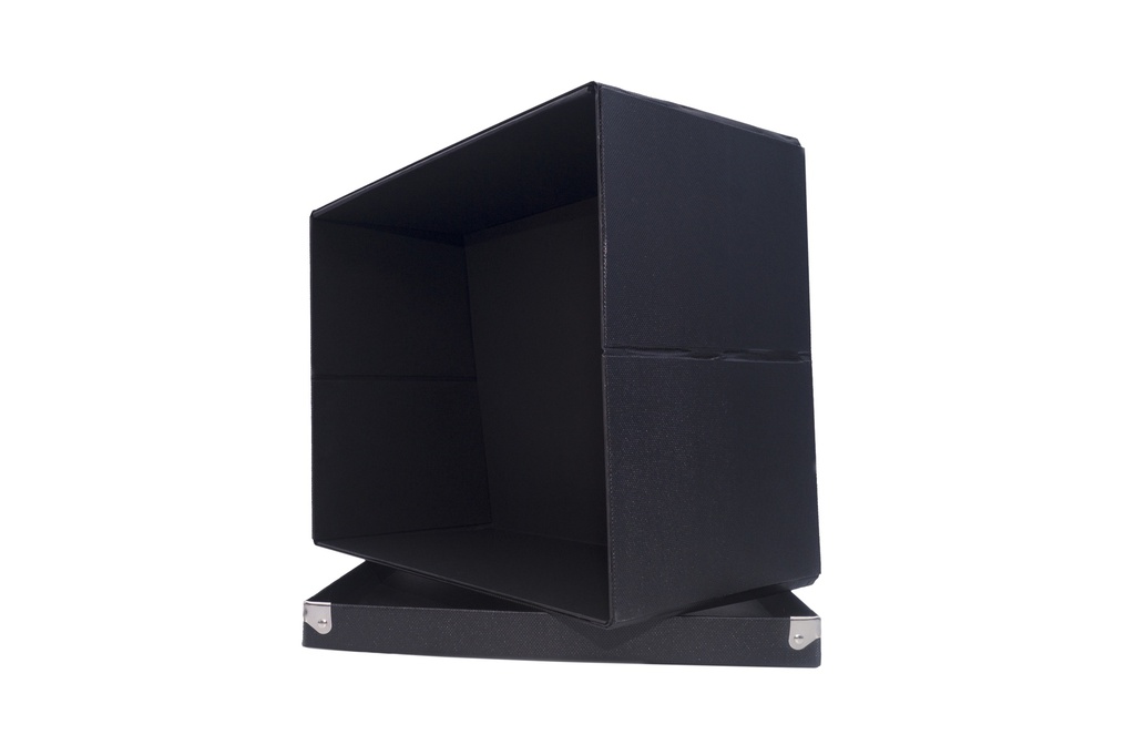 CAJA DE ARCHIVO NEGRA MEGA 14.625X11.875 