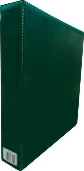 CARPETA 1 1/2" HERR D CON VENTANA VERDE