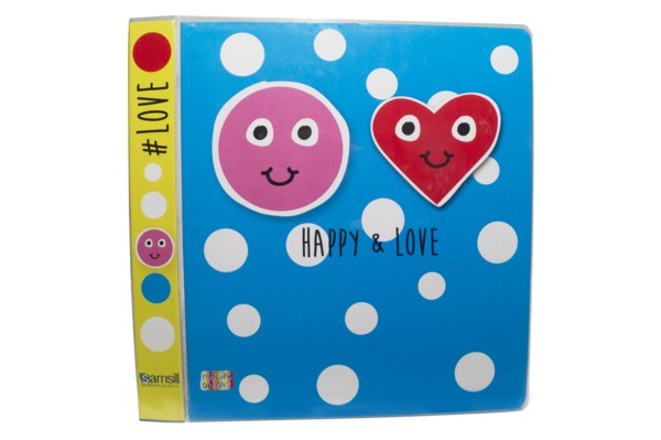 CARPETA 1" HERR O CARAS AZU 