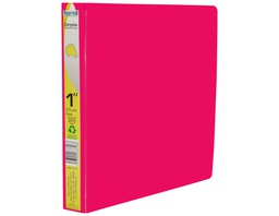 [16738] CARPETA 1" HERR D CON VENTANA  ROSA 