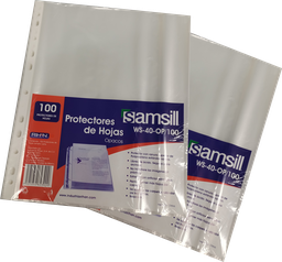 [WS-40-OP/100] Protector hoja 40 micrones op c 100