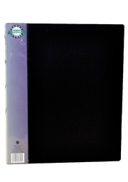 [3400] FOLDER BROCHE METÁLICO NEGRO ( PALANCA) TAMAÑO CARTA 