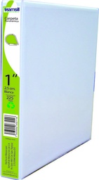 [16737] CARPETA 1" HERR D CON VENTANA BLANCA