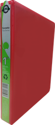 [18533] CARPETA 1" HERR O CON VENTANA ROJA