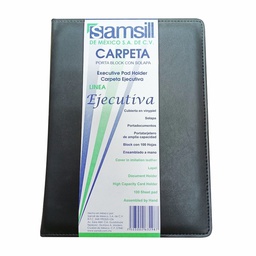 [2987] CARPETA PORTABLOCK T/ESQ.NEGRO 7503002632987